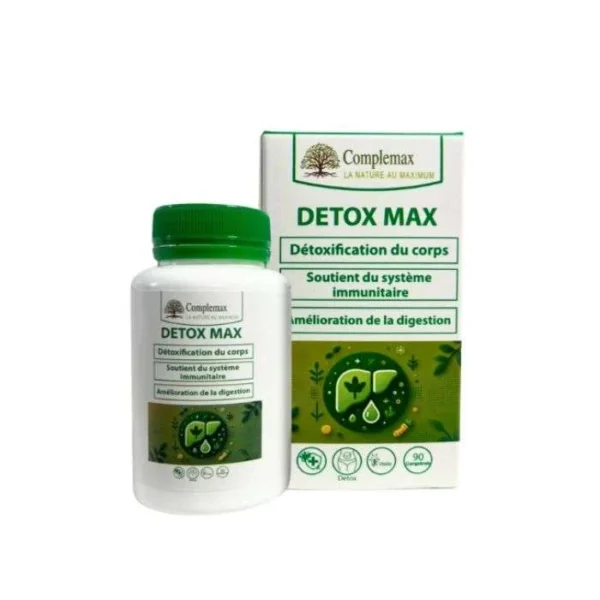 DETOX MAX 90 GELULES COMPLEMAX