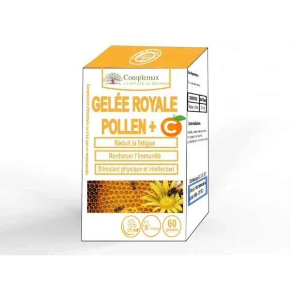 GELEE ROYALE POLLEN X 60 GELULES COMPLEMAX