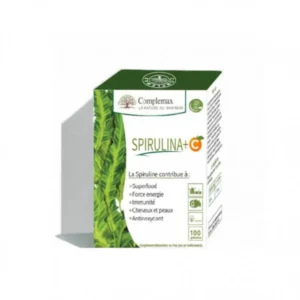 SPIRULINE + VITAMINE C 400 MG X 100 GELULES COMPLEMAX