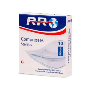 COMPRESSE STERILES RR 40X40CM BTE 10 B (COMED)
