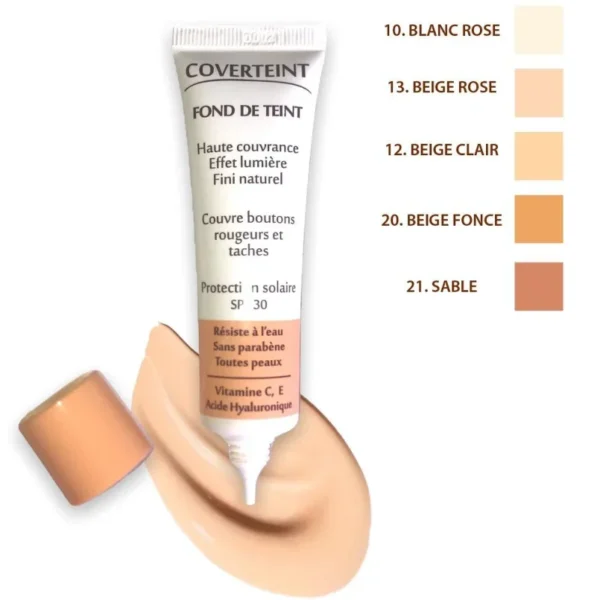 COVERTEINT FOND DE TEINT 12 BEIGE CLAIRE