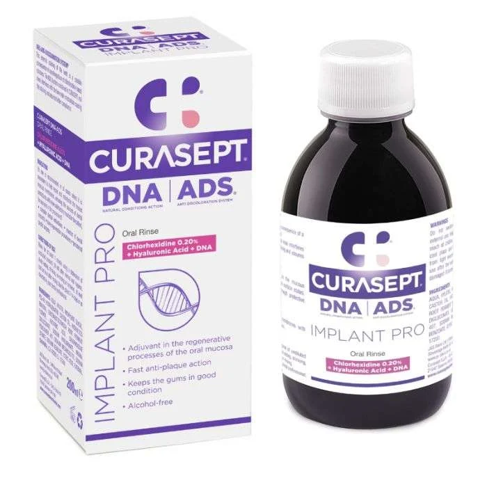 BAIN DE BOUCHE CURASEPT DNA IMPLANT PRO 200 ML - Image 1