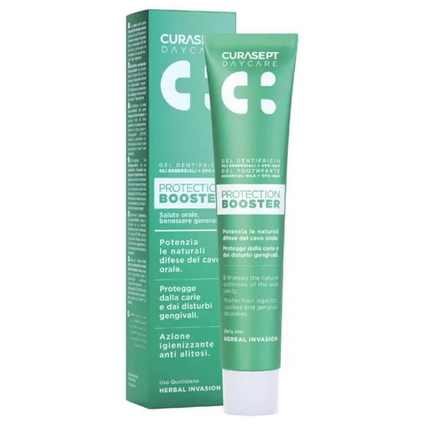 DENTIFRICE CURASEPT DF BOOSTER PROTECT HERB INV