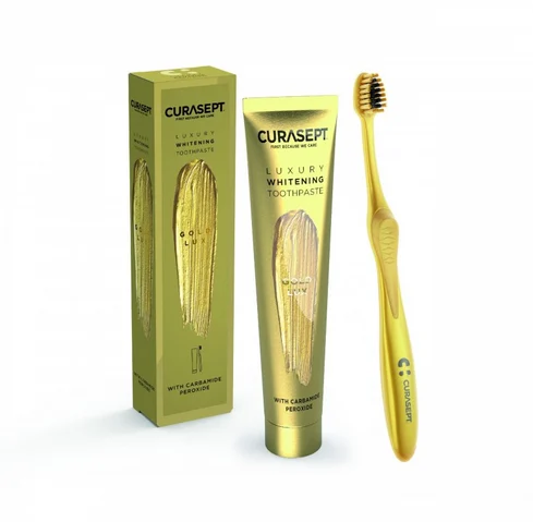 DENTIFRICE CURASEPT GOLD LUXURY ***** + BAD