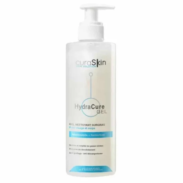 CURASKIN HYDRACURE GEL NETTOYANT SURGRAS 400 ML GF