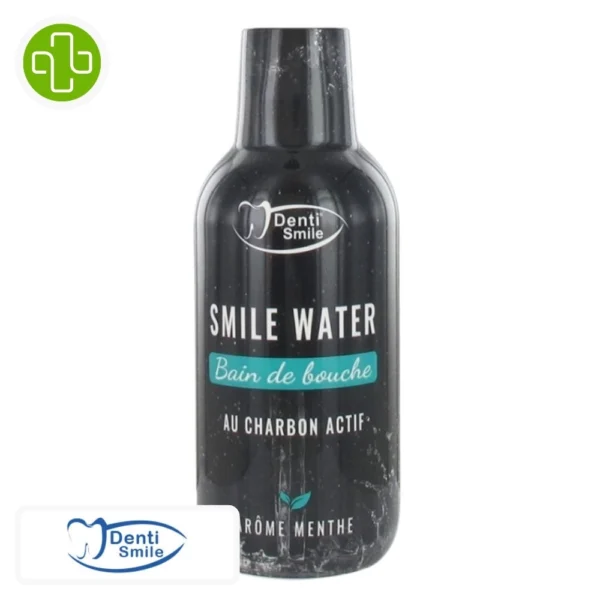 DENTI SMILE BAIN DE BOUCHE AU CHARBON MENTHE