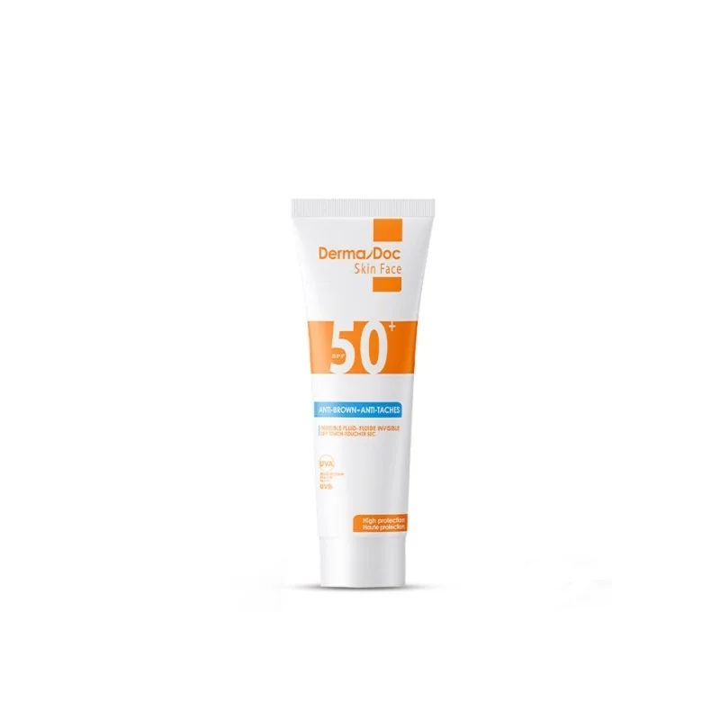 DERMADOC ECRAN CREME SOLAIRE VISAGE 50 ML - Image 1