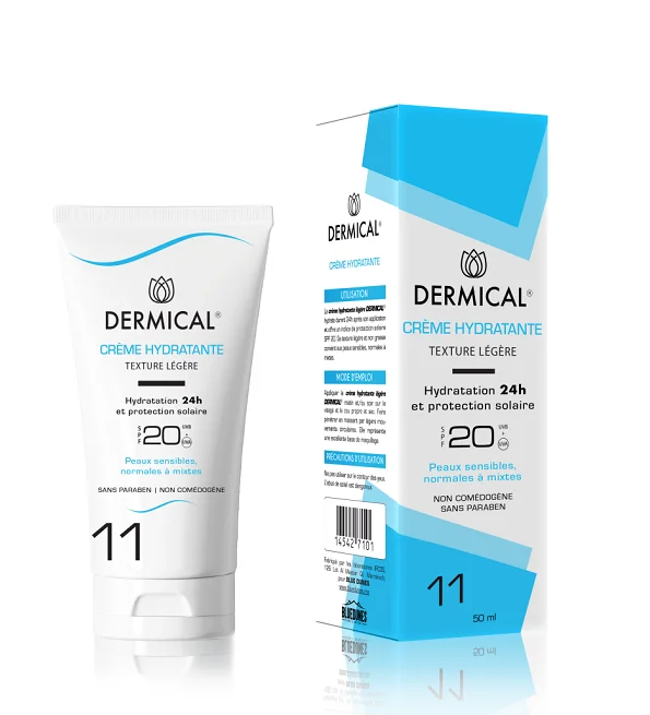 DERMICAL CREME HYDRATANTE SPF 20 50 ML