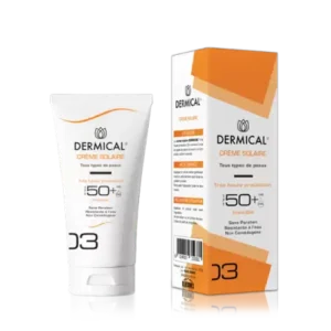 DERMICAL CREME SOLAIRE TOUS TYPE PEAUX INVISIBLE 50 ML