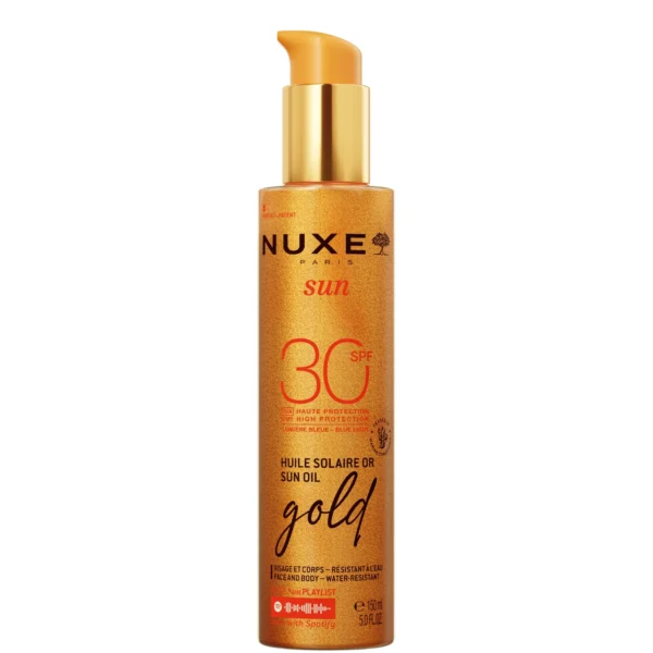 NUXE SUN ECRAN HUILE SPF30 GOLD 150 ML