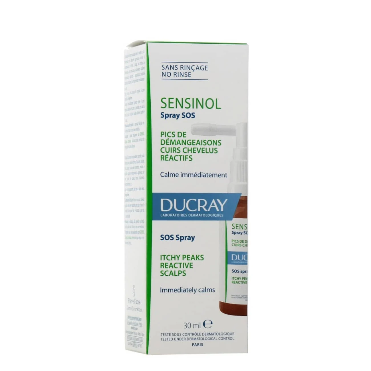 DUC SENSINOL SPRAY SOS (SERUM APAISANT) - Image 1
