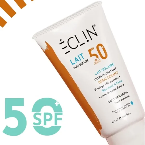 ECLIN ECRAN SOLAIRE LAIT ULTRA HYDRATANT ADULTE SPF50+