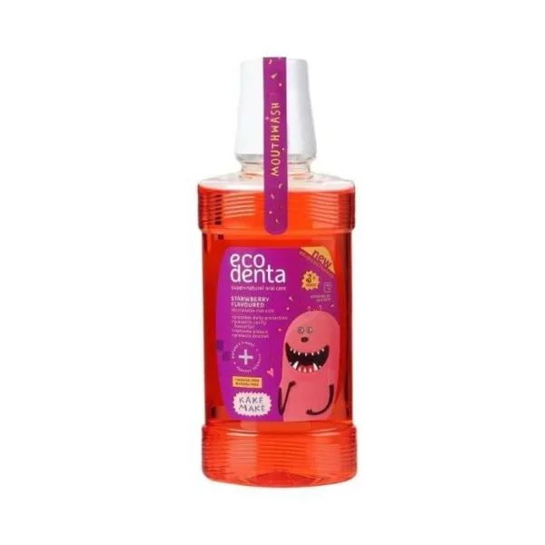 ECODENTA BAIN DE BOUCHE ENFANT FRAISE 250 ML
