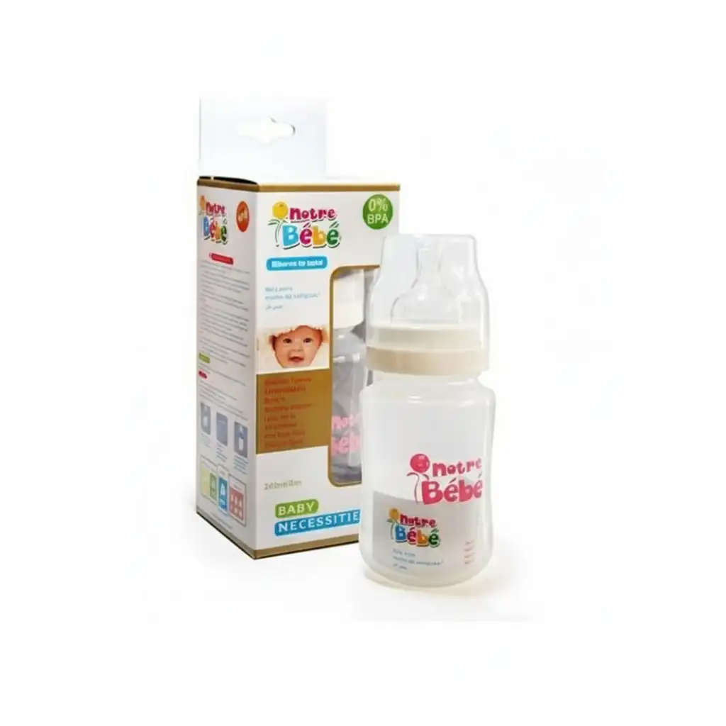 NB BIBERON PLAST GM 240 ML (COMED) - Image 1