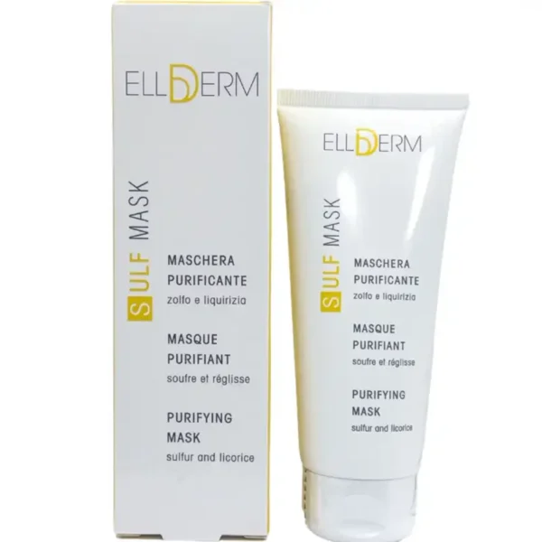 ELLDERM SULF MASK MASK PURIFIANT SOUFRE ET REGLISE