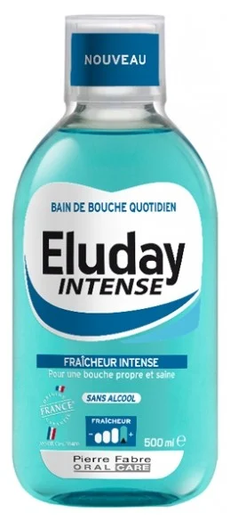 BAIN DE BOUCHE ELGYDIUM ELUDAY INTENSE QUOTIDIEN 500 ML