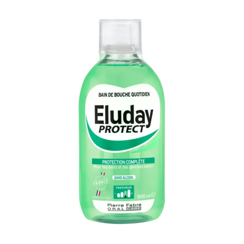 BAIN DE BOUCHE ELGYDIUM ELUDAY PROTECT QUOTIDIEN 500 ML