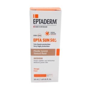 EPTA SUN 50+ FLUIDE TEINTEE MEDIUM 40 ML