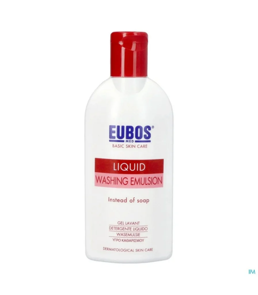 EUBOS GEL LAVANT 200 ML ROUGE AVEC PARFUM