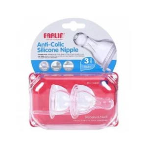 FAR TETINE EN SILOCONE 9M+ ANTI COLIC SIMPLE
