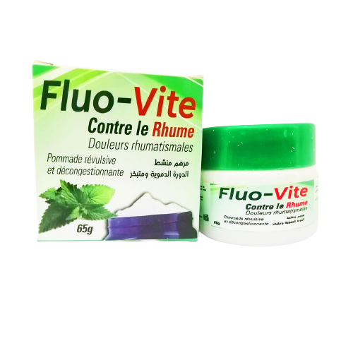 FLUO VITE POMMADE CONTRE LE RHUME 65 GR