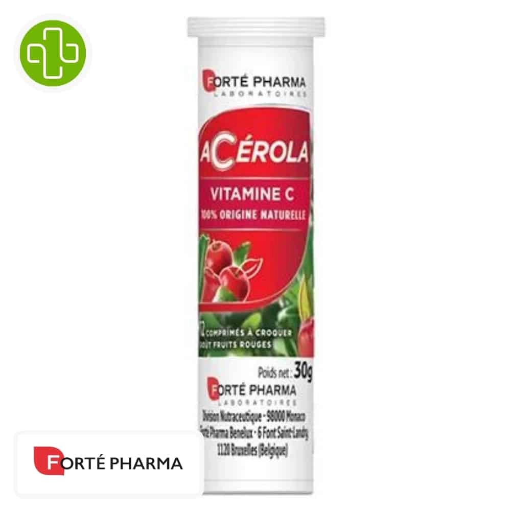 ACEROLA FORTE PHARMA TUBE 12 COMPRIMES - Image 1