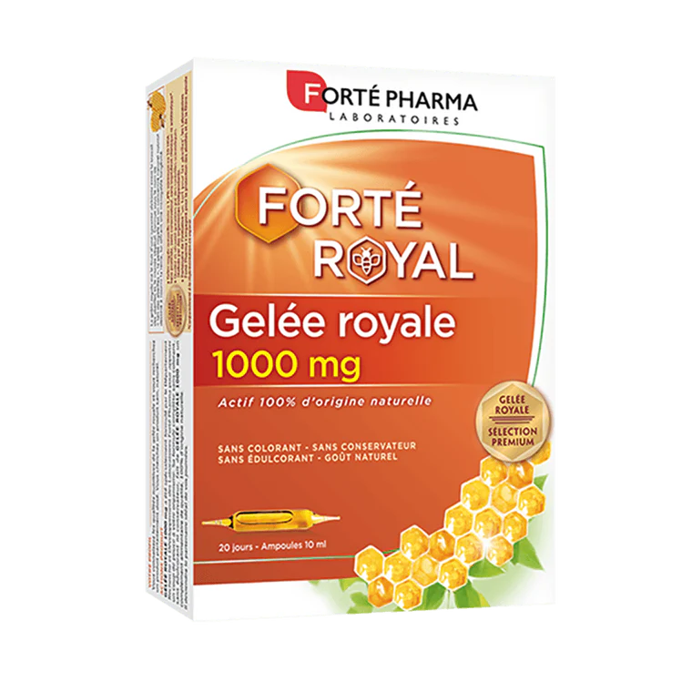 GELEE ROYALE 1000 MG FORTE PHARMA X 20 AMPOULES - Image 1