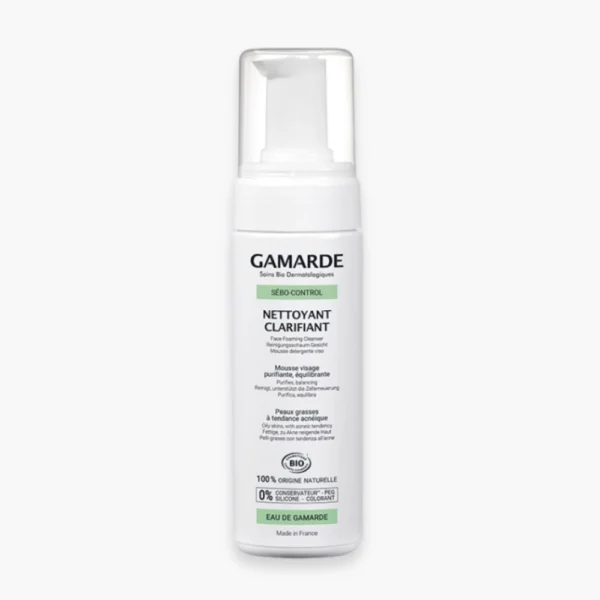 GAMARDE SEBO CONTROL NETTOYANT CLARIFIANT MOUSSE 160 ML