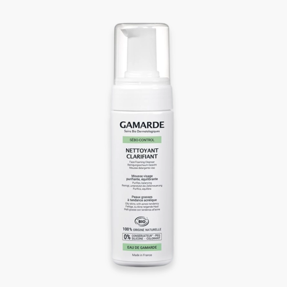 GAMARDE SEBO CONTROL NETTOYANT CLARIFIANT MOUSSE 160 ML - Image 1