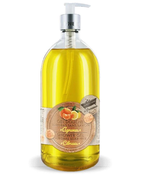 GEL DOUCHE SANS SAVON AGRUMES 1L