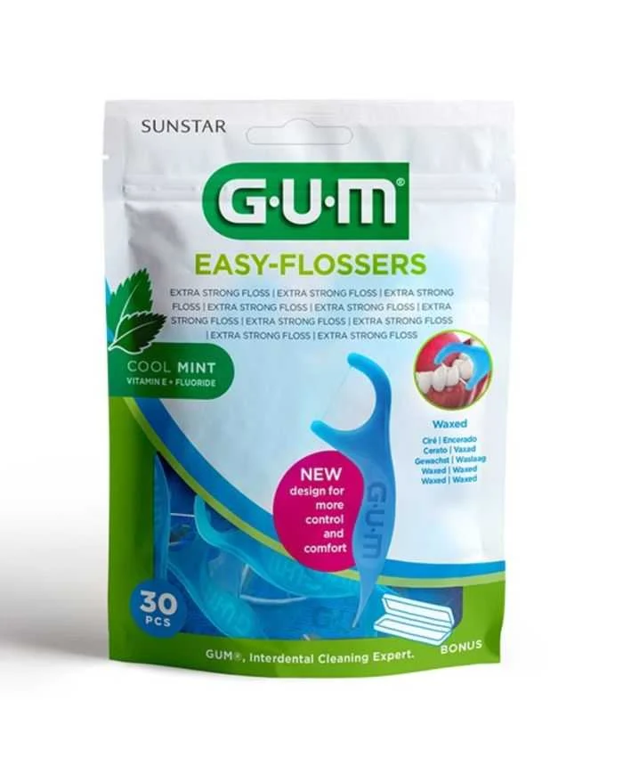 FIL DENTAIRE GUM EASY FLOSSERS GUM/ 890 FLUORIDE& VITAMIN - Image 1
