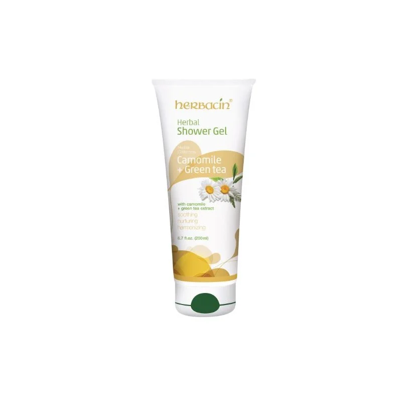 HERBACIN GEL DOUCHE CAMOMILLE ET THE VERT 200 ML - Image 1