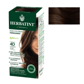 HERBATIN COLORATION 4 D CHATAIN DORE