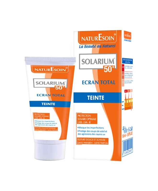 SOLARIUM 50+ ECRAN TEINTE  50ML - Image 1