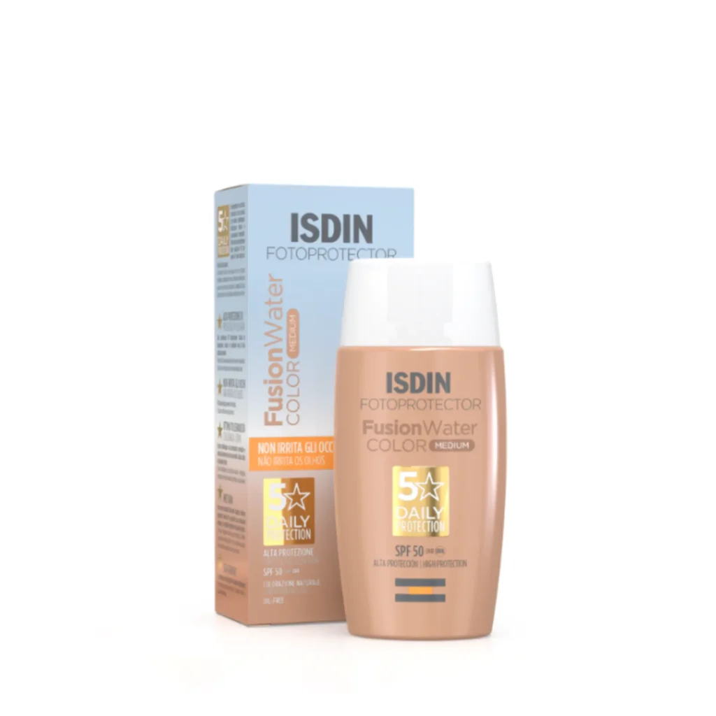 ISDIN ECRAN FOTOPROTECTEUR FUSION WATER COLOR SPF50+ MEDIUM