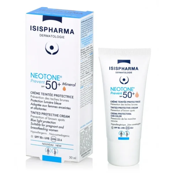 NEOTONE PREVENT SPF 50+ CREME TEINTEE CLAIRE 30 ML