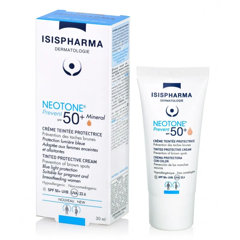 NEOTONE PREVENT SPF 50+ CREME TEINTEE CLAIRE 30 ML - Image 1