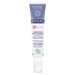 JONZAC REACTIVE CREME RICHE APAISANTE HAUTE TOLERANCE 40 ML