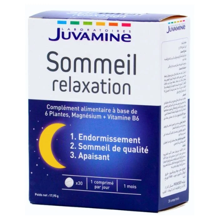 JUVAMINE SOMMEIL RELAXATION 30 CP - Image 1