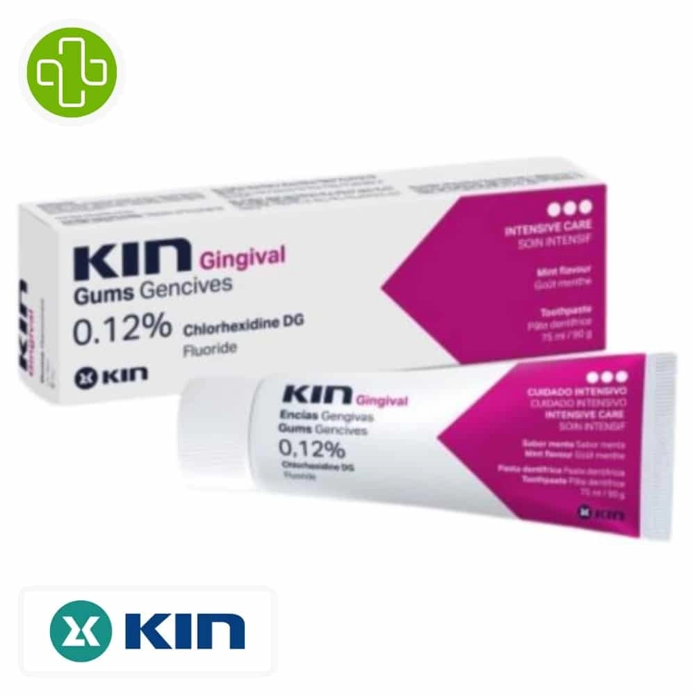 KIN DENTIFRICE GINGIVAL PATE ROSE - Image 1