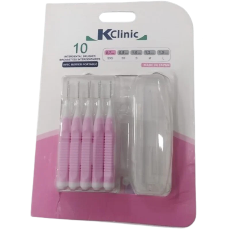 BROSSETTE KIN INTERDENTAIRE 0.7 MM(SSS) X 10 UNITÉS - Image 1