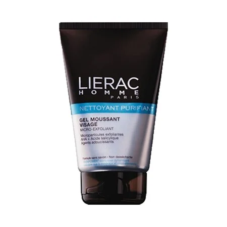 LIERAC HOMME GEL MOUSSANT NETTOYANT 100 ML