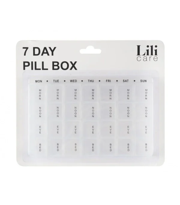 PILULIER SEMAINIER RECTANGULAIRE GM LILI