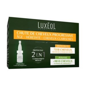 LUXÉOL CHUTE DE CHEVEUX PROGRESSIVE 2 EN 1