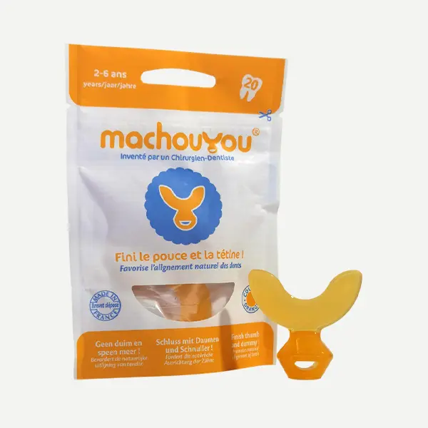 MACHOUYOU ORANGE GOUTTIERE DENTAIRE 2-6 ANS