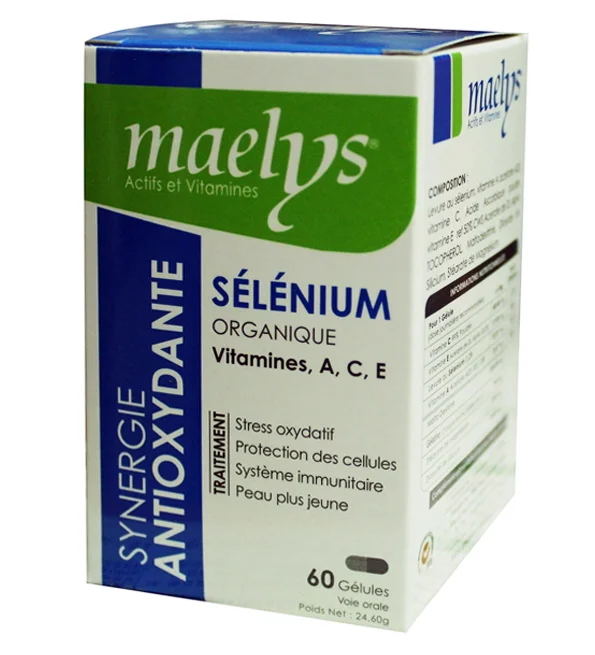 MAELYS SELENIUM 60 GELULES