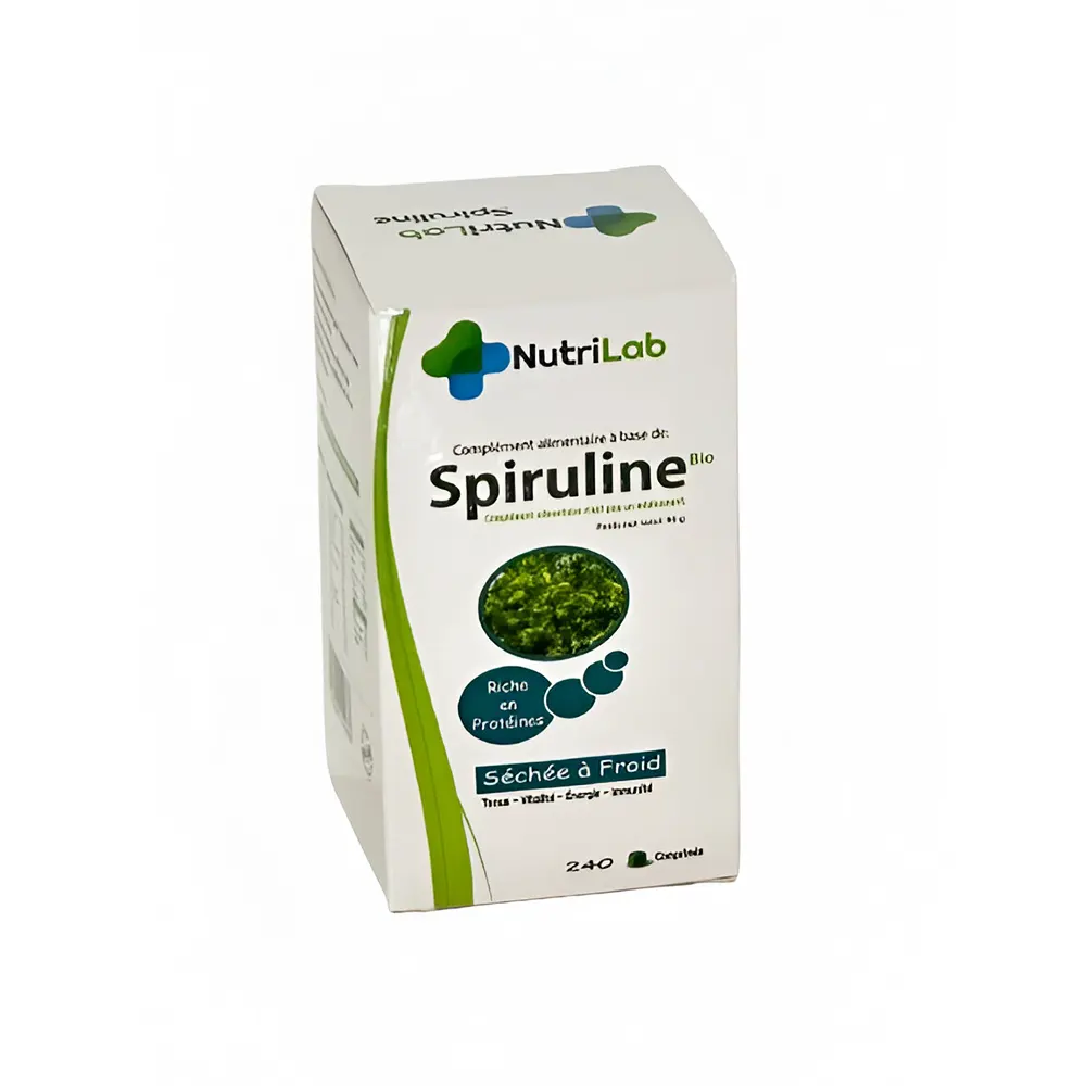 SPIRULINE 240 COMPRIMES NUTRILAB - Image 1