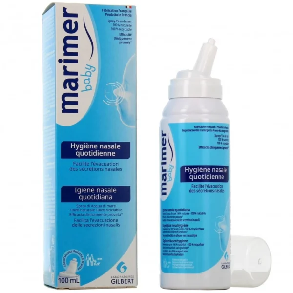 MARIMER ISOTONIQUE BABY 100 ML HYGIENE NASAL QUOTIDIENNE