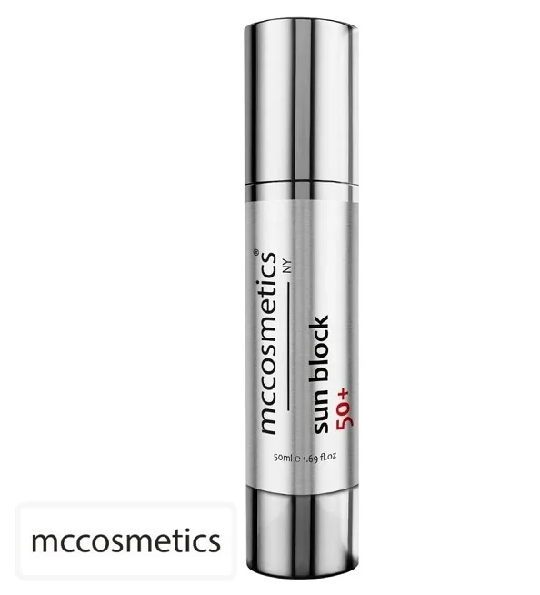 MC COSMETICS SUN BLOCK CREME 50+ 50 ML TEINTE