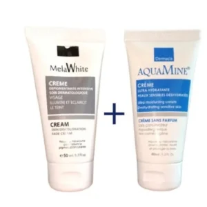 MELAWHITE CREME DIPEGMENTANTE 50 ML + AQUAMINE